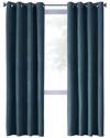 Thermaplus Navar Blackout Grommet 54x63 Curtain Panel In Navy