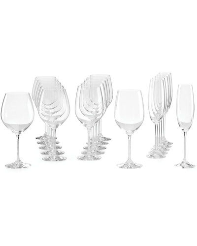 Lenox Tuscany Classics 18pc Mixed Glass Set In Clear