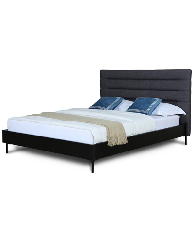 Manhattan Comfort Schwamm Bed In Grey