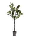 Safavieh Faux Magnolia Potted Tree In Grey