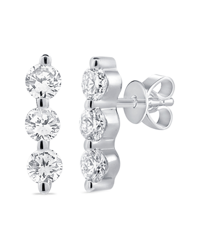 Sabrina Designs 14k 0.21 Ct. Tw. Diamond Bar Studs