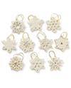 Lenox Snowflake 10pc Ornament Set In Multicolor