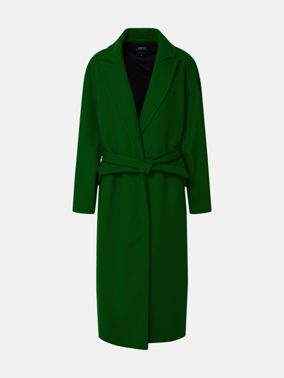 Apc Cappotto Florence In Green