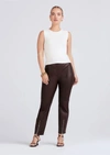 Derek Lam 10 Crosby Ariana Ribbed Muscle Top In Ivory