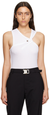 ALYX WHITE LIGHTERCAP TWIST TANK TOP