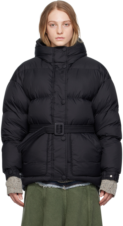 Ienki Ienki Black Michlin Down Jacket In Soft Black