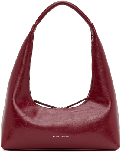 Marge Sherwood Embossed Leather Hobo