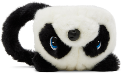 Doublet Black & White Costume Head Bag In Panda