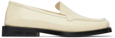 Attico ''micol'' Off-white Loafers In Off White