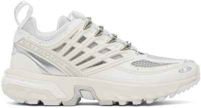 Salomon Unisex Acs Pro Low Top Sneakers In White