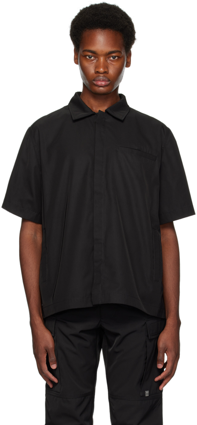 Alyx Black Buckle Shirt In Blk0001 Black