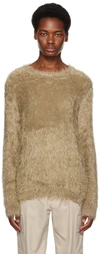 Alyx Tan Crewneck Sweater In Beg0003 Tan