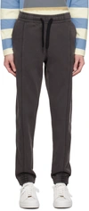 Ps By Paul Smith Gray Happy Sweatpants In 77 Browns