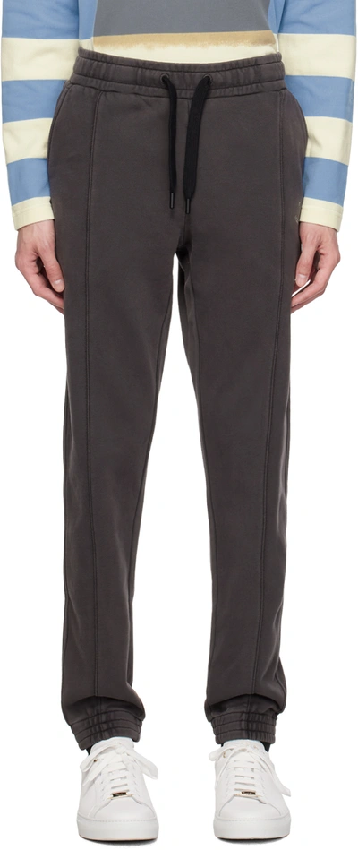 Ps By Paul Smith Gray Happy Sweatpants In 77 Browns