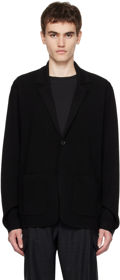 Paul Smith Black Notch Lapel Blazer In 79 Blacks