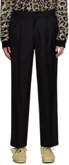 Saturdays Surf Nyc Black George Trousers In Black