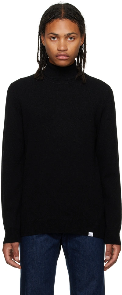 Norse Projects Black Kirk Turtleneck