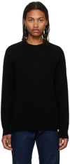 NORSE PROJECTS BLACK SIGFRED SWEATER