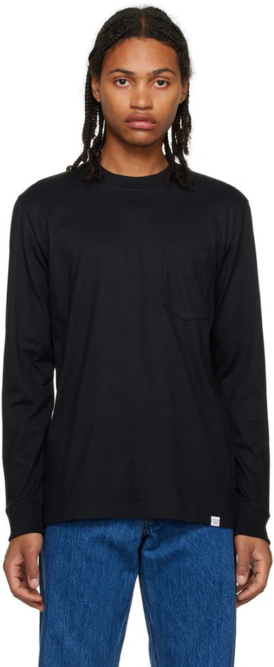 Norse Projects Black Johannes Long Sleeve T-shirt
