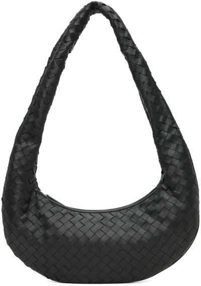 Bottega Veneta Green Buddy Bag In 3009-dark Green-silv