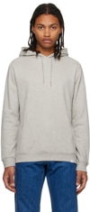NORSE PROJECTS GRAY VAGN HOODIE