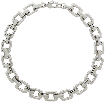 Alyx Silver Square Chunky Chain Necklace In Gry0002 Silver