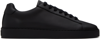 NORSE PROJECTS BLACK COURT SNEAKERS