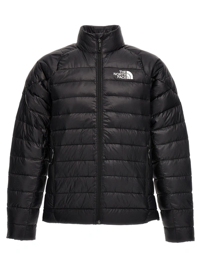 The North Face Carduelis Logo刺绣填充夹克 In Black