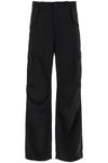 DOLCE & GABBANA CARGO PANTS WITH LOGO PLAQUE