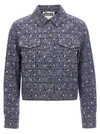 Moschino 'studded Collar' Jacket With Pockets