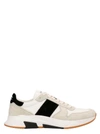 Tom Ford Leather And Fabric Low-top Sneakers