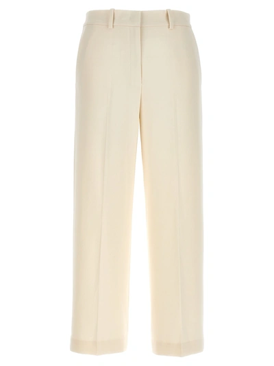 THEORY RELAX PANTS WHITE