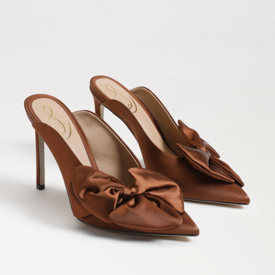 Sam Edelman Azelea Mule Pump Coco In Bronze