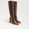 Sam Edelman Sylvia Knee High Boot In Gold
