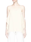 THEORY 'PETTERI' DRAPE CREPE TOP