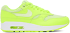 NIKE GREEN AIR MAX 1 PRM LOW SNEAKERS