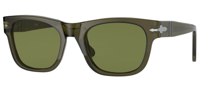 Pre-owned Persol Po 3269s Smoke Grey/light Green (1103/4e) Sunglasses