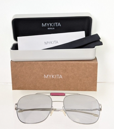 Pre-owned Mykita Brand Authentic  Studio 9.2 Sunglasses Col 835 57mm In Gray