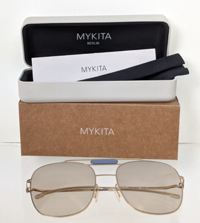 Pre-owned Mykita Brand Authentic  Studio 9.2 Sunglasses Col 836 57mm In Brown