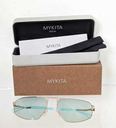 Pre-owned Mykita Brand Authentic  & Bernhard Willhelm Nat Col 812 57mm Frame In Green