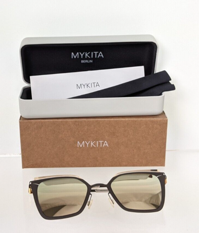 Pre-owned Mykita Brand Authentic  Sunglasses Kendall 290 Decades Sun Handmade Patented In Grey With Flash Mirror