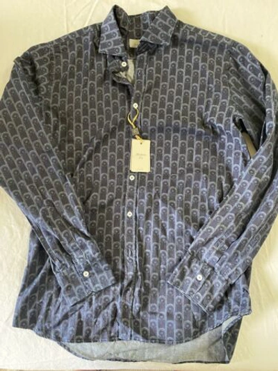Pre-owned Canali Shirt Dark Blue Xl $395