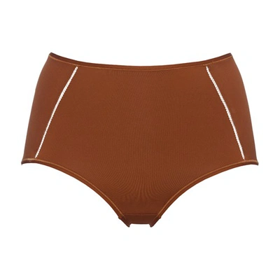 Eres Brina Soyeuse High-waisted Briefs In Marmotte