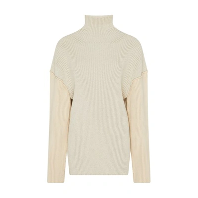 The Row Pullover In Porcelain_clay
