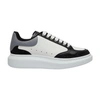 Alexander Mcqueen Oversize Leather Sneakers In Blk_whi_blk_gu_gr_