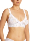 Hanky Panky Signature Lace Crossover Bralette In White