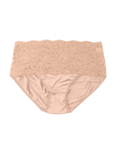 Hanky Panky Silky Skin High Rise Panty Mocha In Multicolor