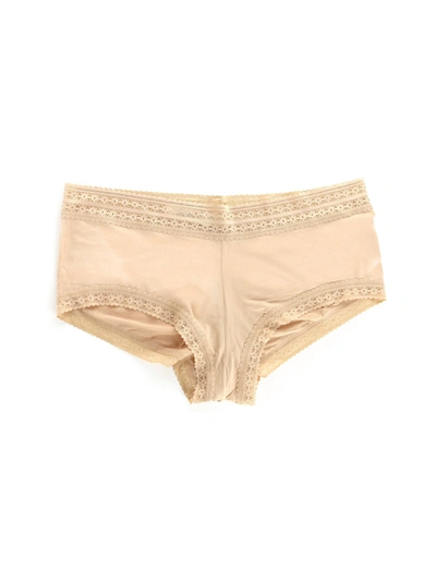 Hanky Panky Plus Size Dreamease™ Boyshort Exclusive In Brown