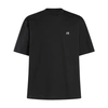 ANN DEMEULEMEESTER STANNY COMFORT T-SHIRT WITH HOLY EMBROIDERY