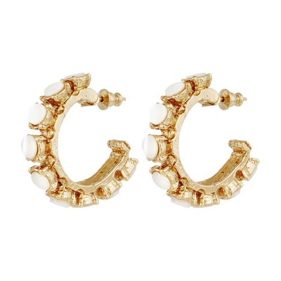 Gas Bijoux Parelie Earrings In White